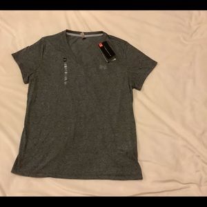 Lightweight workout tshirt, heather grey